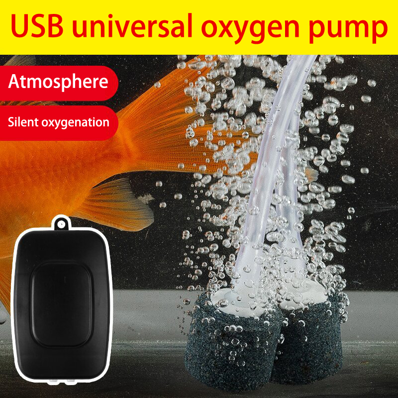Aquael Filter Fzn - 미니 수족관 에어 펌프 키트, 산소