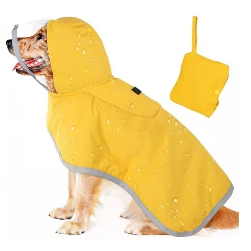 Dog Raincoat - 맞춤 인쇄 반사 기능 방수 애견