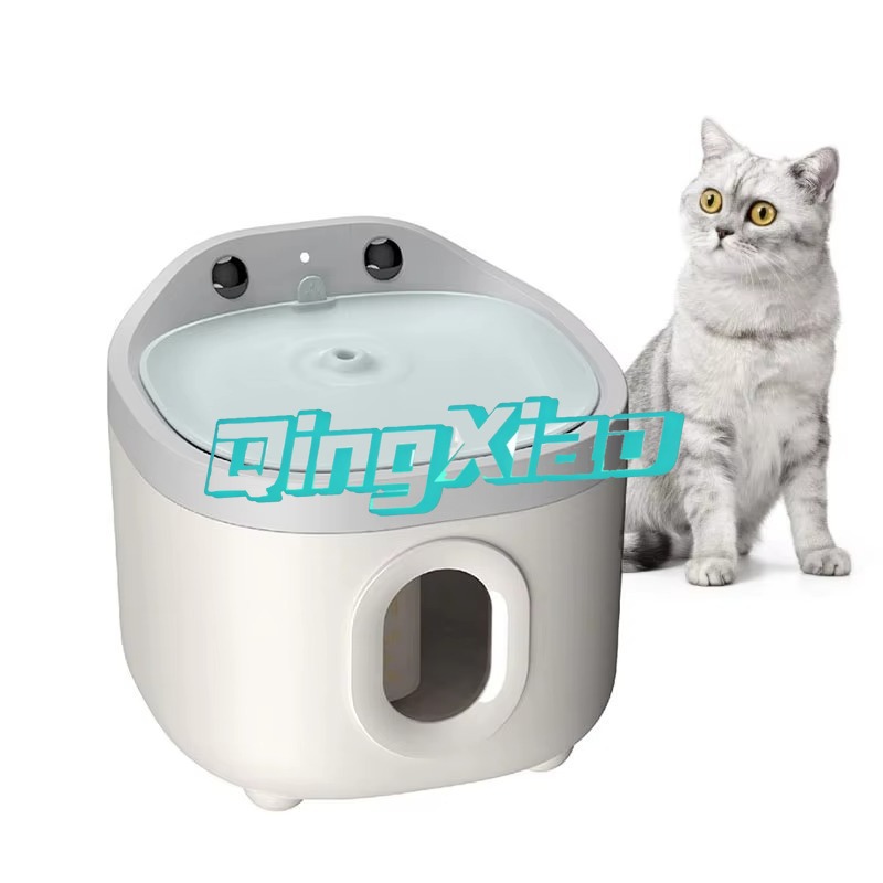 Pet Water Fountain - 무선 전원 플러그 없이 작동하는 애완동물
