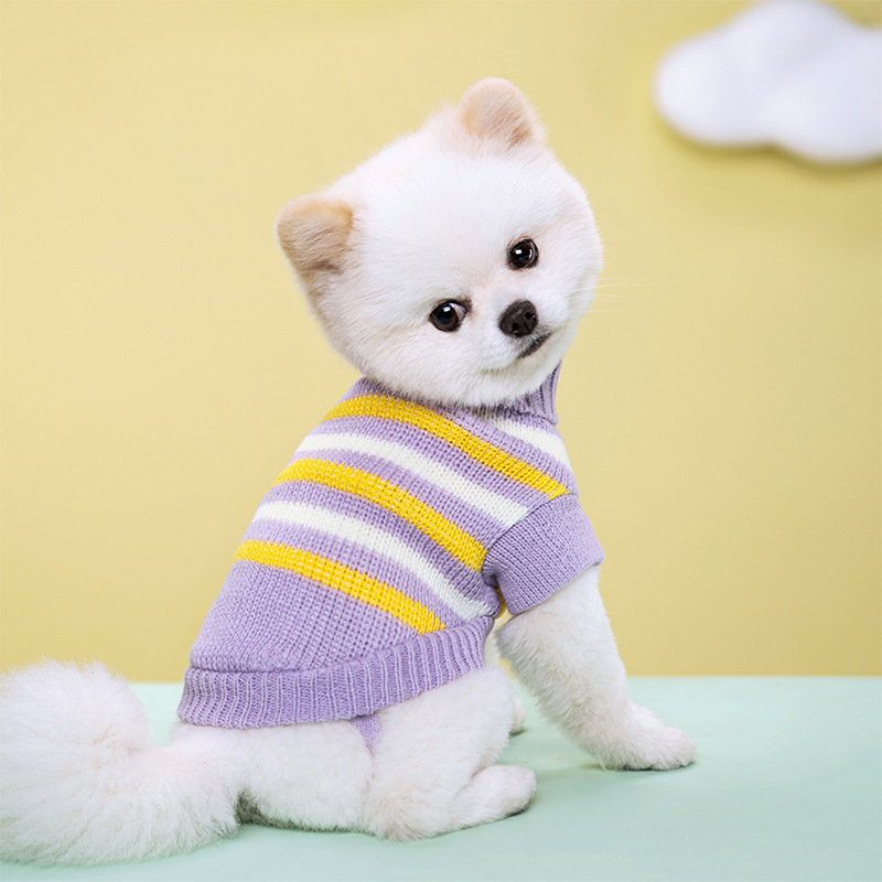 Pet Supplies York - 중형 니트 강아지 스웨터 (소형견용) 요크셔
