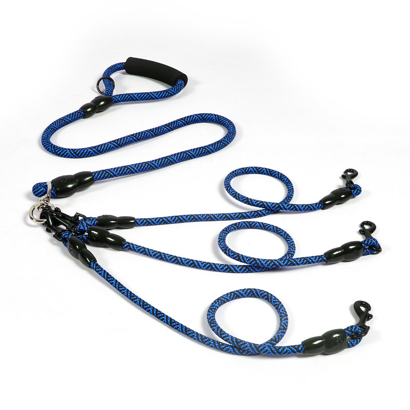 나일론 직조 세 머리 한 드래그 세 개 가죽 끈 라운드 - Retractable Dog Leash 리뷰 및 가격