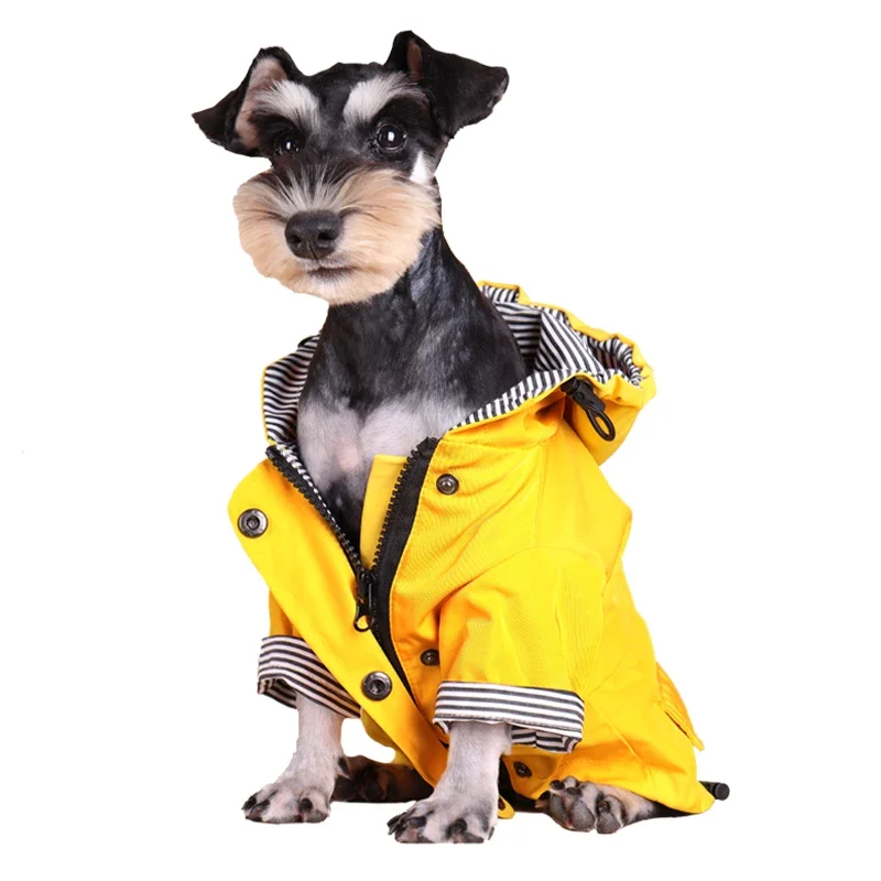 대형 개 방수 의류 개 비옷 애완 동물 방풍 자켓 래브 - Dog Raincoat 리뷰 및 가격
