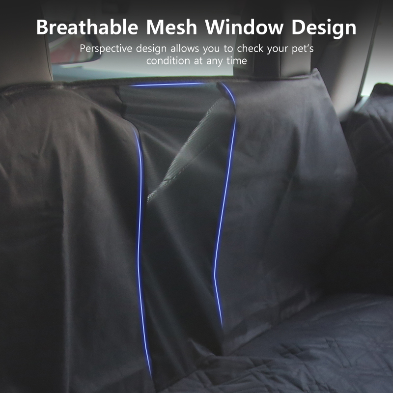 뒷좌석 용 개 시트 커버 Tesla Model Y 3  - Dog Raincoat 리뷰 및 가격