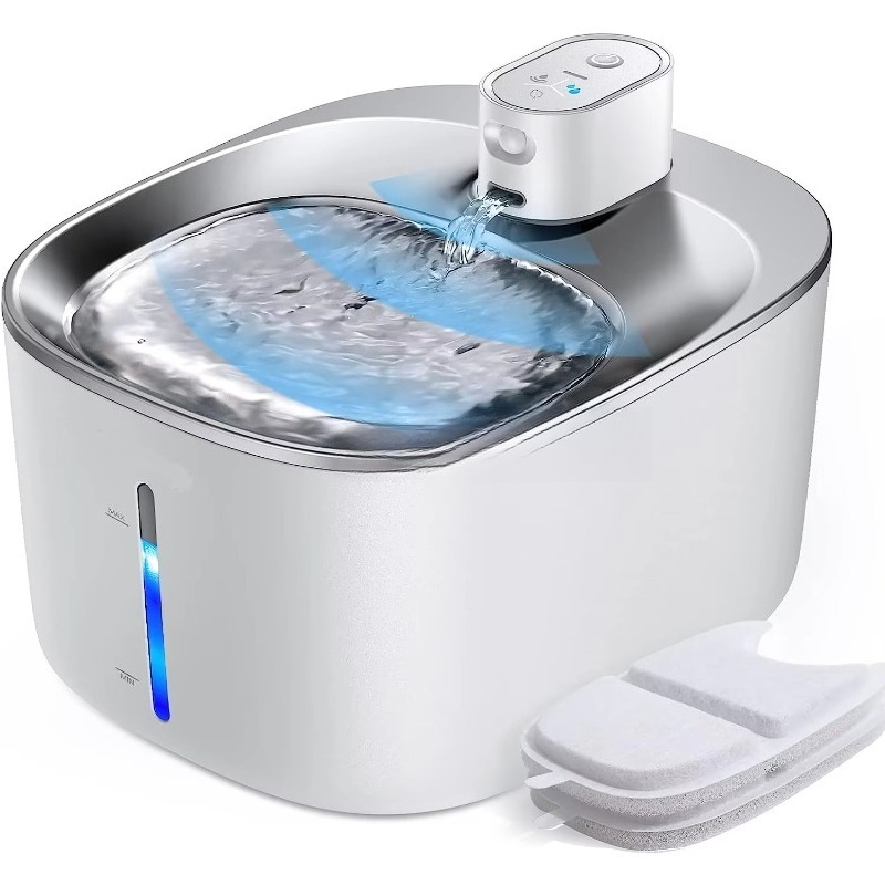 스테인리스 스틸 반려동물 물그릇 전기 자동 센서 고양이 - Pet Water Fountain 리뷰 및 가격