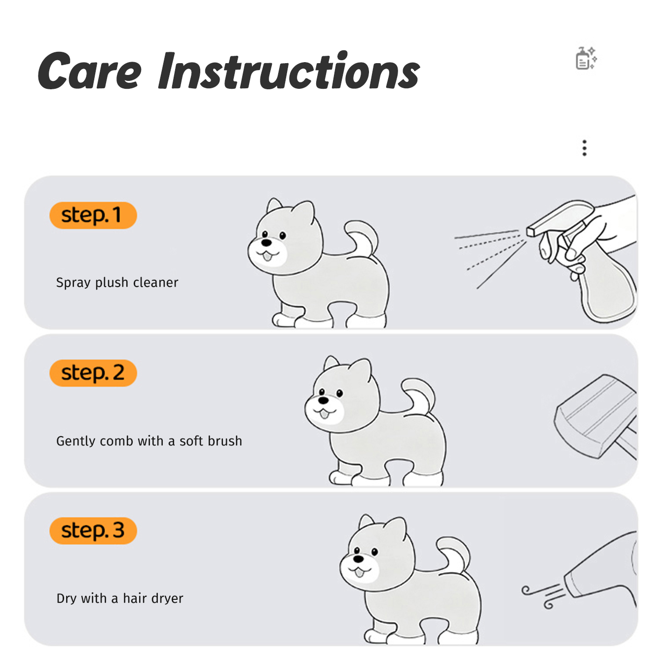 음악을 테마로 한 실물 같은 털을 가진 강아지 모양의  - Retractable Dog Leash 리뷰 및 가격