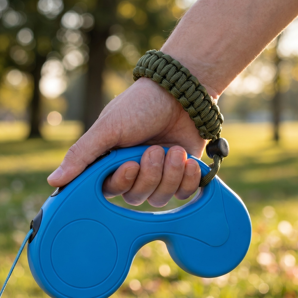 핸즈프리 강아지 목줄 낙하 방지 손목 스트랩 조절 가능 - Retractable Dog Leash 리뷰 및 가격