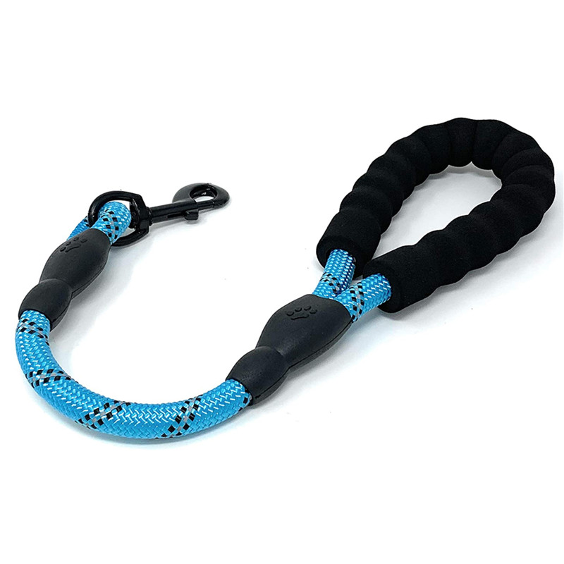 개 가죽 끈 대형 개 산책을위한 짧은 가죽 끈 반사 개 - Retractable Dog Leash 리뷰 및 가격