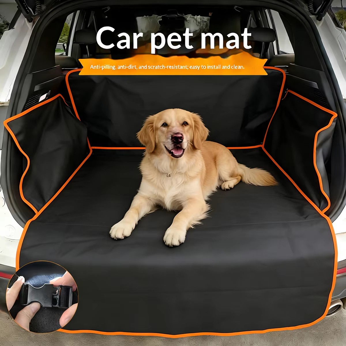 SUV 카고 라이너 - 방수 트렁크 시트 커버 (뒷좌석 - Dog Raincoat 리뷰 및 가격