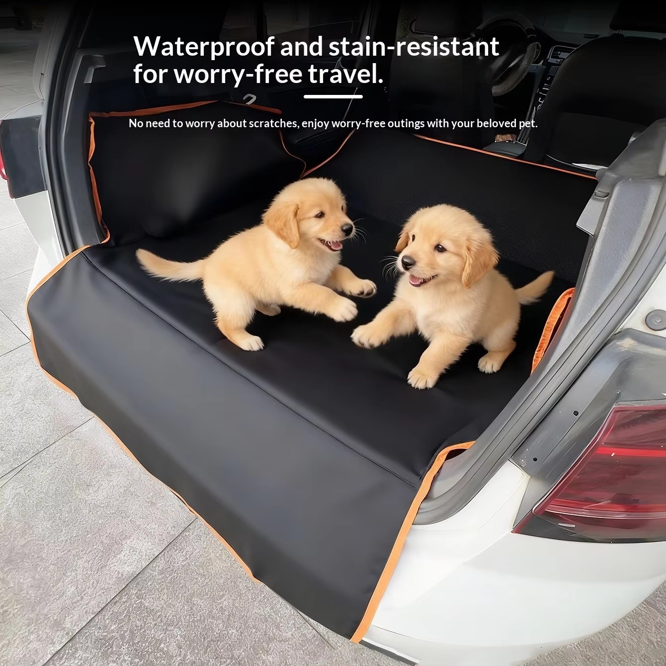 SUV 카고 라이너 - 방수 트렁크 시트 커버 (뒷좌석 - Dog Raincoat 리뷰 및 가격