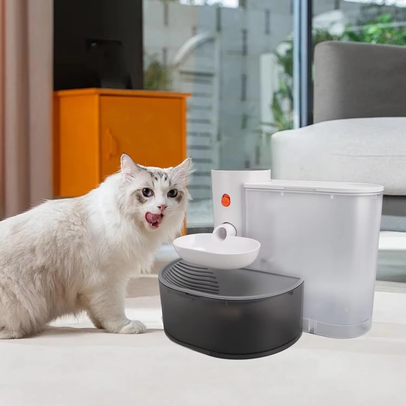자동 애완동물 급수기 - 분리형 깨끗한 물탱크와 오수탱 - Pet Water Fountain 리뷰 및 가격
